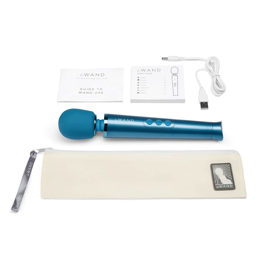 Le Wand Le Wand Petite Rechargeable Massager Blue Sensual Secret Boutique