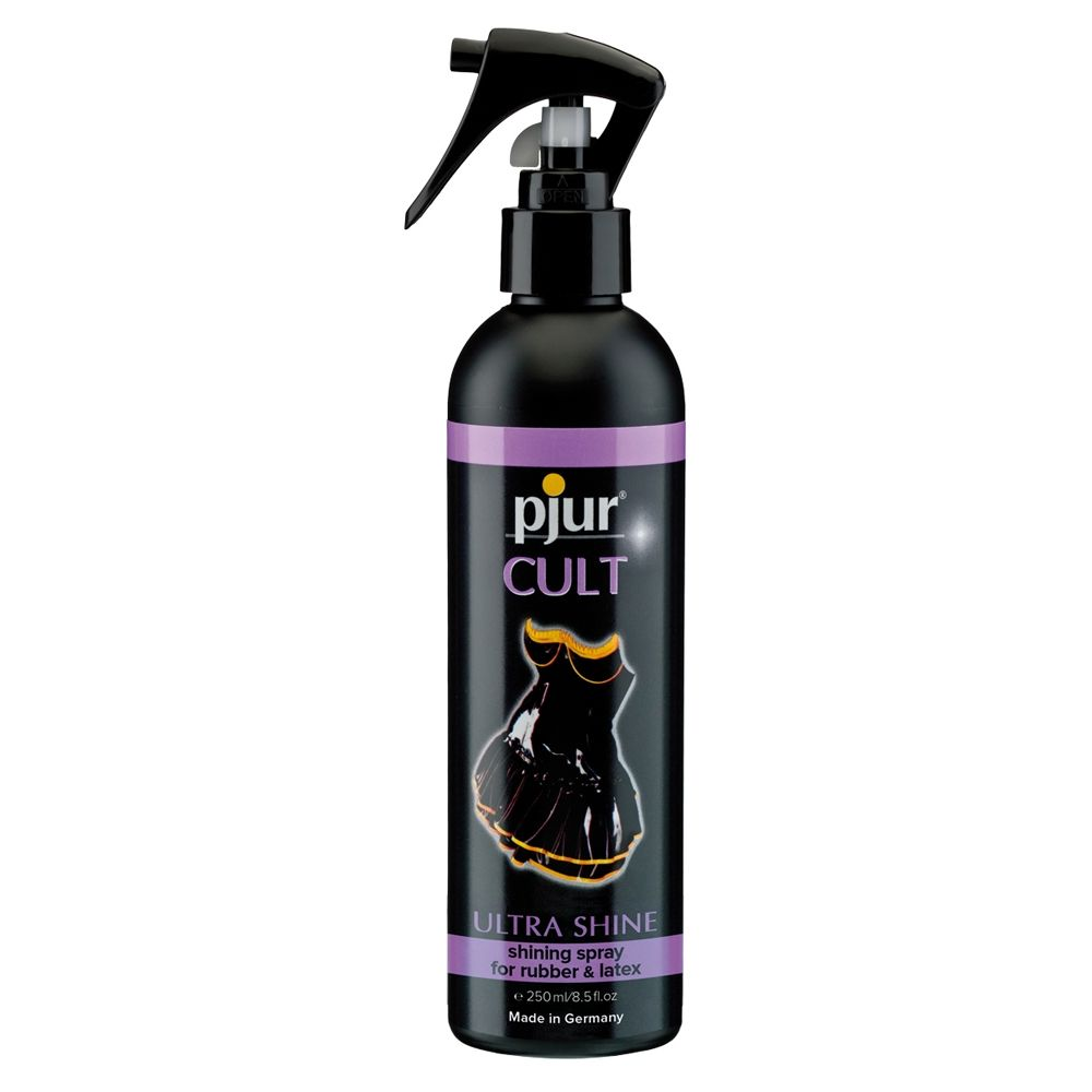 Pjur Cult Ultra Shine Spray for Rubber and Latex Transparent 250ml Sensual Secret Boutique