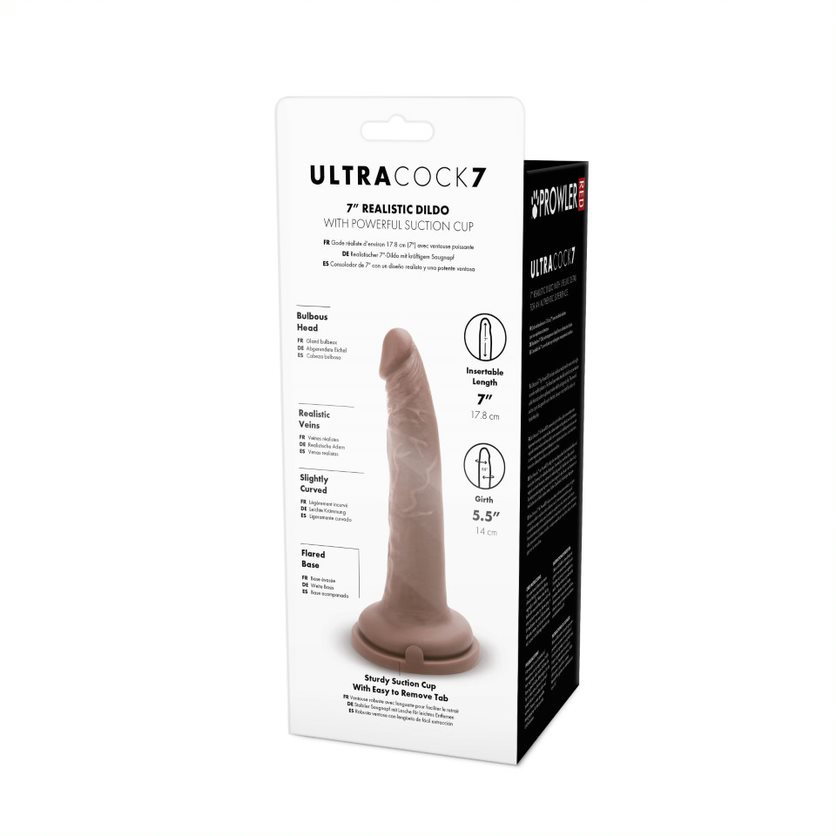 Prowler RED Ultra Cock 7 Dildo - Caramel Sensual Secret Boutique