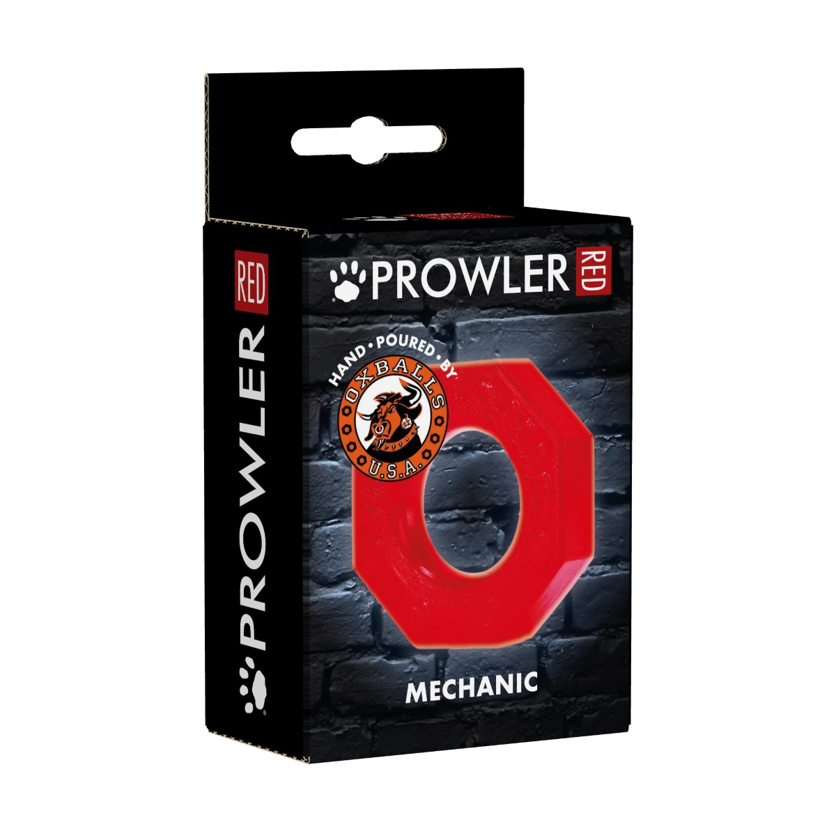 Prowler RED By Oxballs Mechanic Cock Ring Red Sensual Secret Boutique