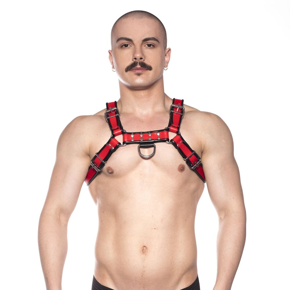 Prowler RED Bull Harness Black/Red XL Sensual Secret Boutique