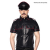 Prowler RED Police Shirt Piped Black/Red Xsmall Sensual Secret Boutique