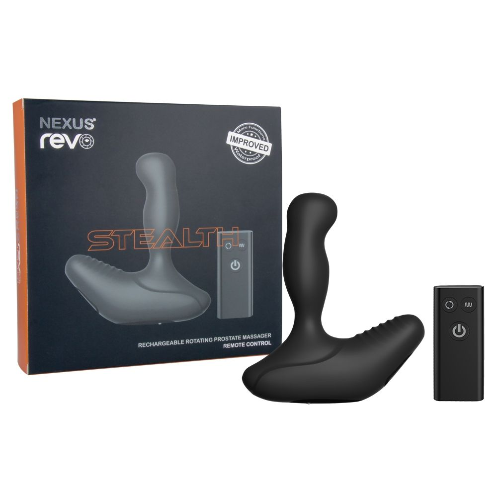 Nexus Revo Steath Prostate Massager Black Sensual Secret Boutique