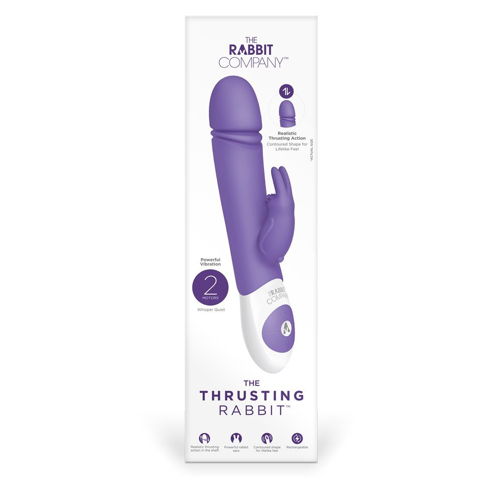 The Thrusting Rabbit Purple Sensual Secret Boutique