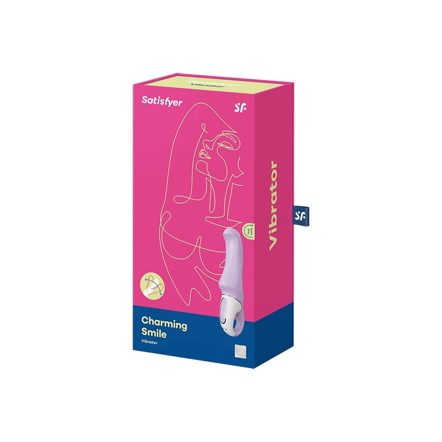 Satisfyer Vibes Charming Smile Vibrator Lilac Sensual Secret Boutique