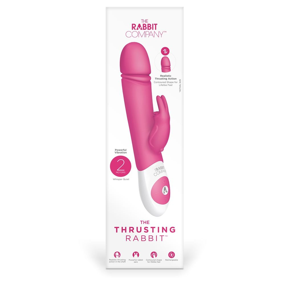 The Thrusting Rabbit Hot Pink Sensual Secret Boutique