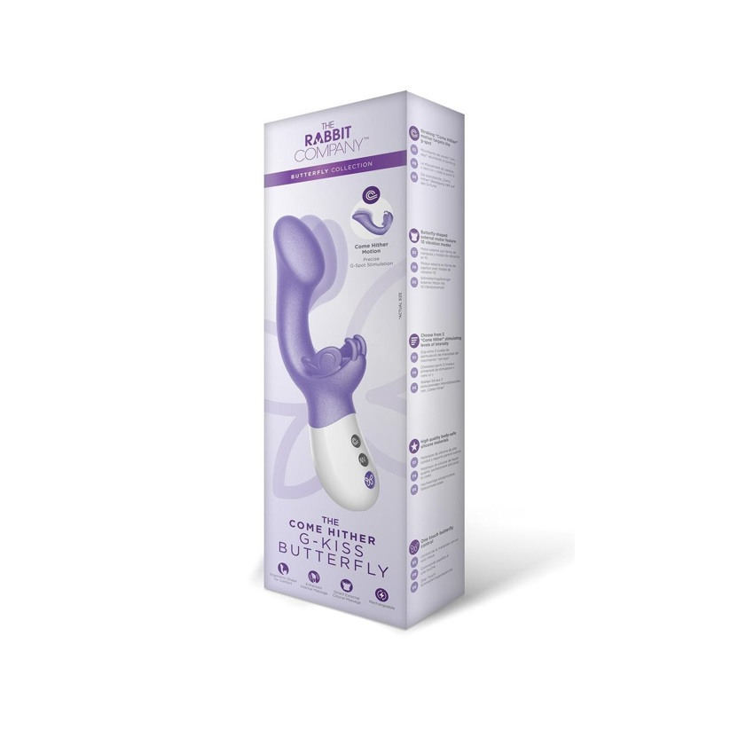 The Come Hither G-Kiss Butterfly Vibrator Purple Sensual Secret Boutique