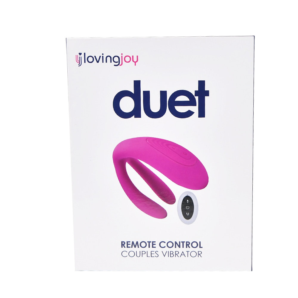 Loving Joy Duet Remote Control Couples Vibrator Sensual Secret Boutique