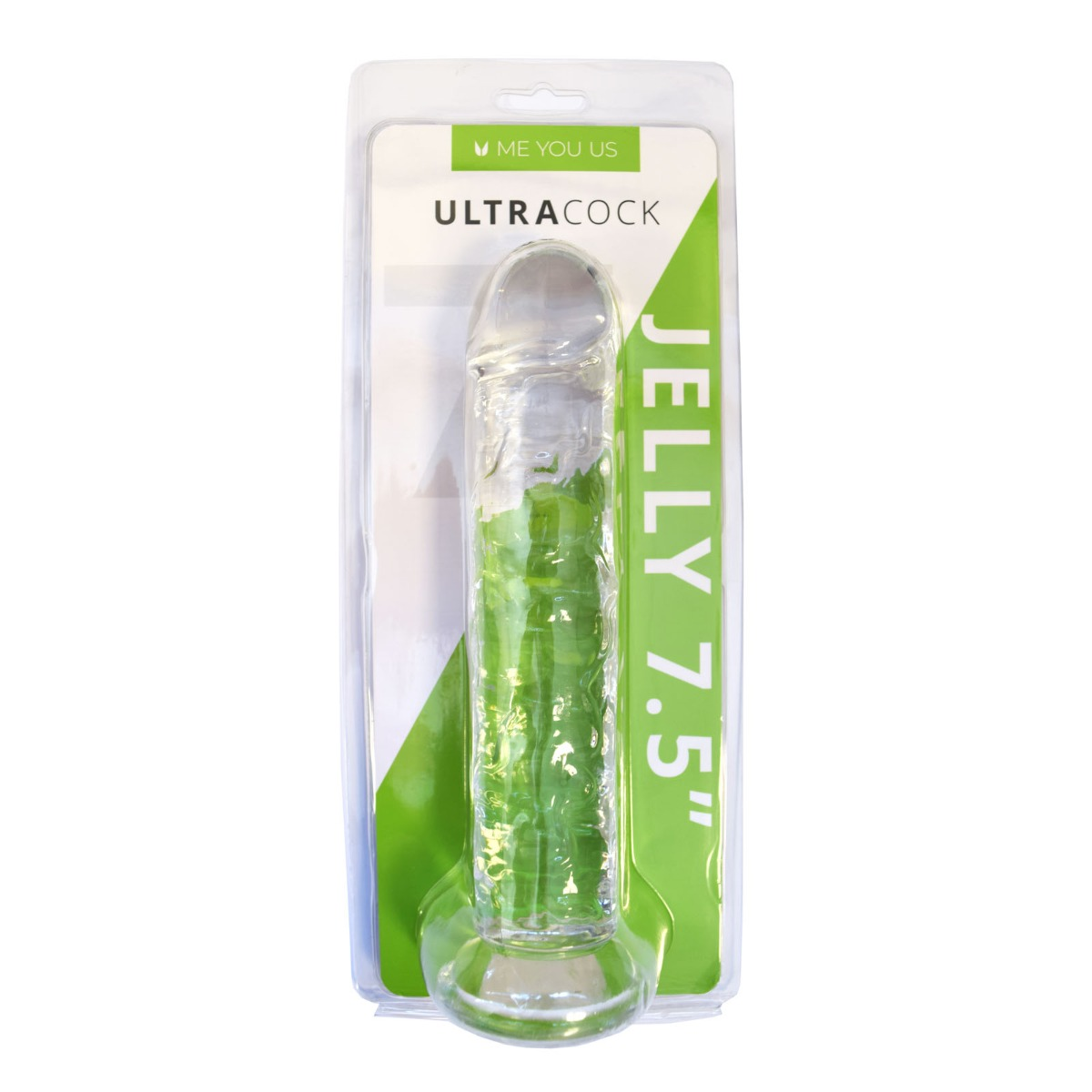 Me You Us Ultra Cock Clear Jelly Dong (7.5)" Sensual Secret Boutique