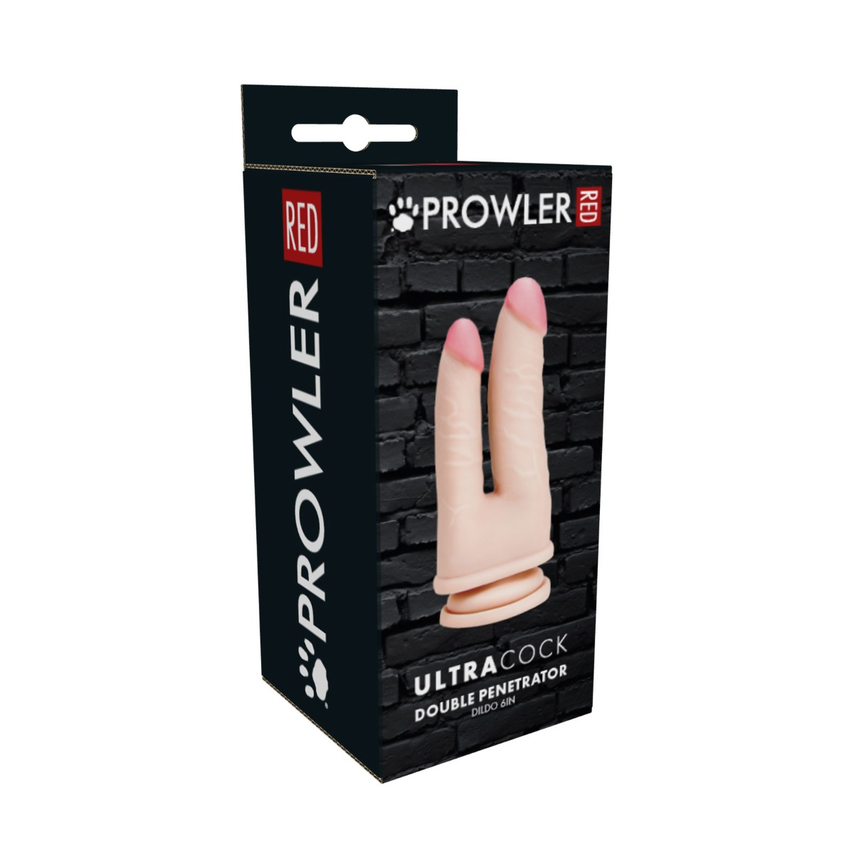 Prowler RED Ultra Cock Double Penetrator Dildo (6)" Sensual Secret Boutique