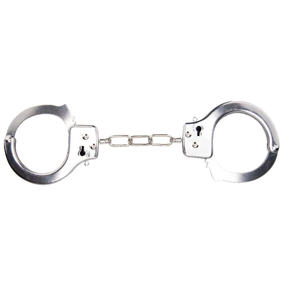 Bound to Play. Heavy Duty Metal Handcuffs Sensual Secret Boutique