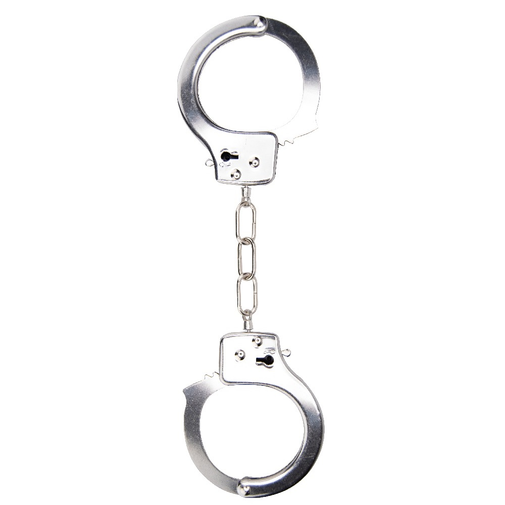 Bound to Play. Heavy Duty Metal Handcuffs Sensual Secret Boutique