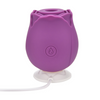 Loving Joy Rose Toy Clitoral Suction Vibrator Purple Sensual Secret Boutique