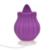 Loving Joy Rose Licking Clitoral Vibrator Purple Sensual Secret Boutique