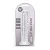 Loving Joy 9.5 Inch Suction Cup Dildo Clear Sensual Secret Boutique