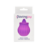 Loving Joy Rose Licking Clitoral Vibrator Purple Sensual Secret Boutique