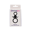 Loving Joy Silicone Vibrating Cock and Ball Ring Sensual Secret Boutique