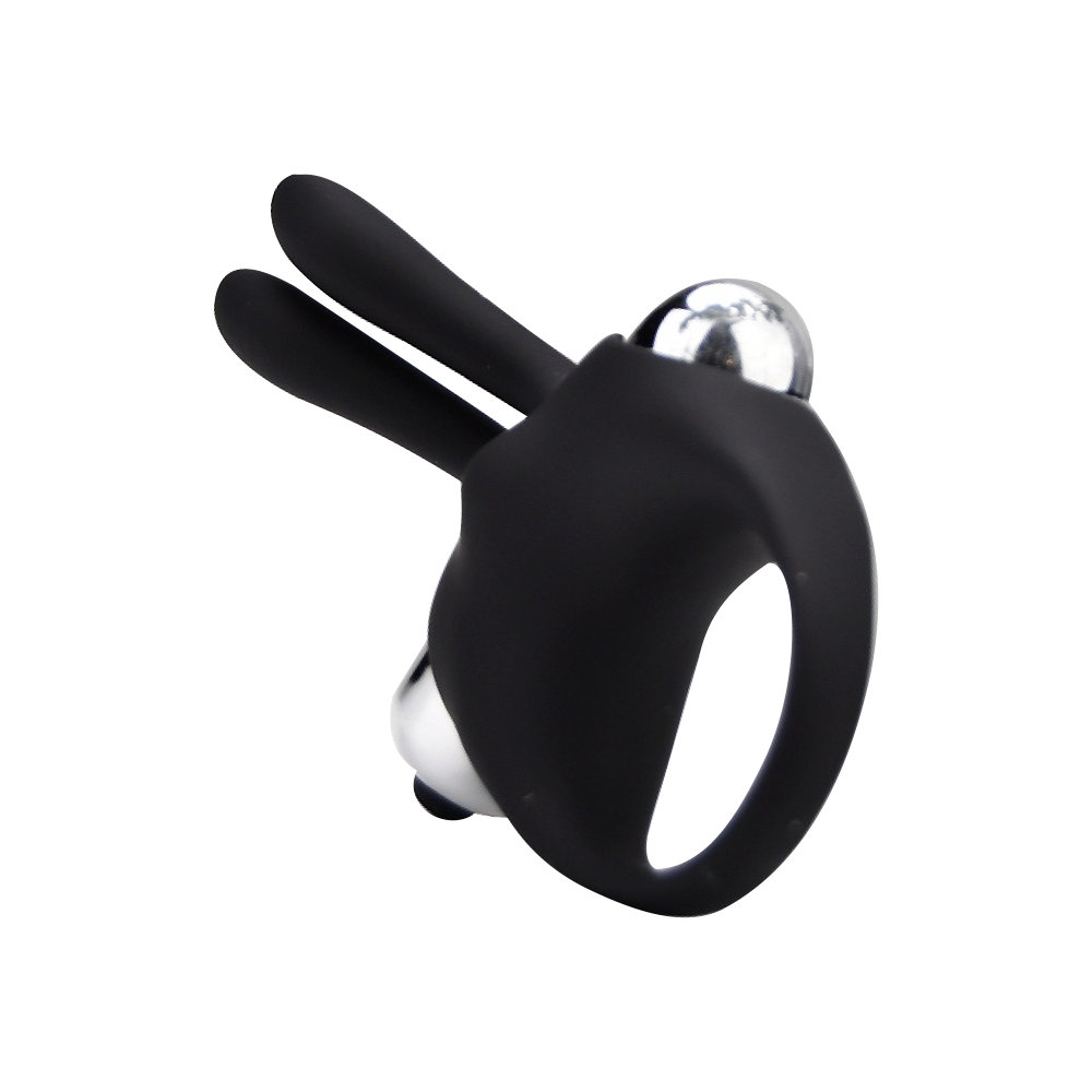 Loving Joy Silicone Vibrating Rabbit Cock Ring Sensual Secret Boutique