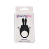 Loving Joy Silicone Vibrating Rabbit Cock Ring Sensual Secret Boutique