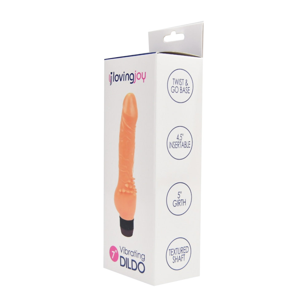 Loving Joy Bully Boy Realistic Vibrator Flesh Sensual Secret Boutique