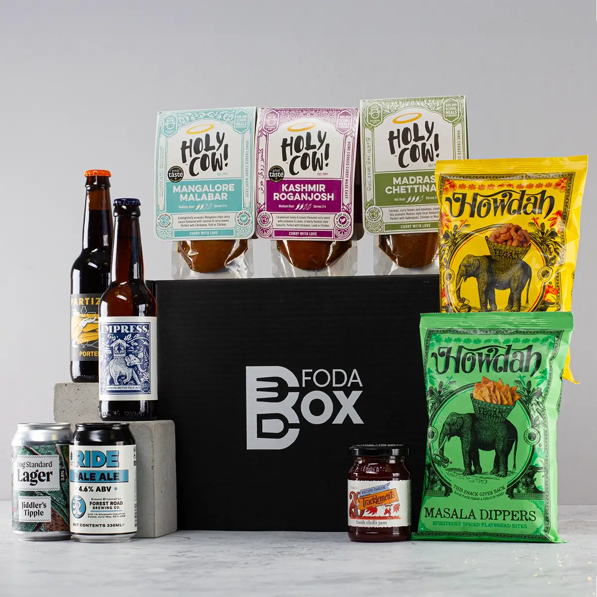 Beer and Curry Night Gift Box - Authentic Indian Curry Sauces and Craft Beers Sensual Secret Boutique