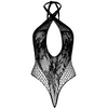 Leg Avenue Lace and Net Halter Teddy Sensual Secret Boutique