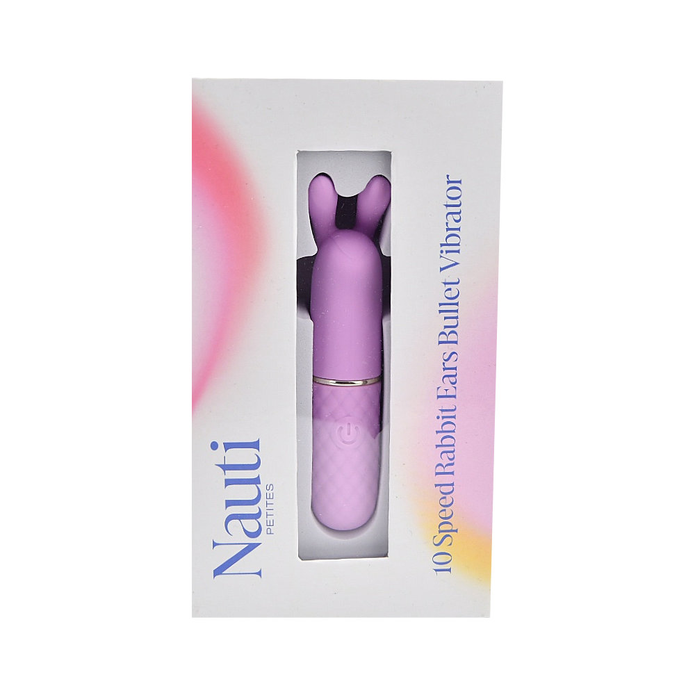 Nauti Petites 10 Speed Rabbit Ears Bullet Vibrator Sensual Secret Boutique