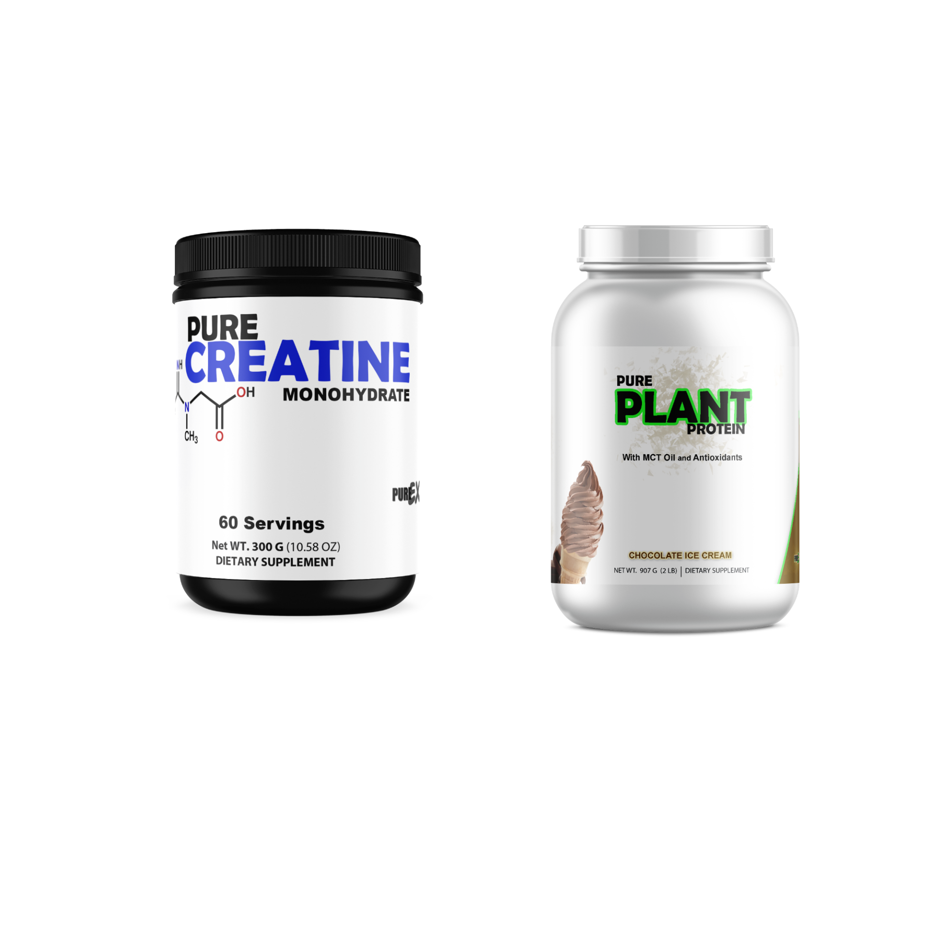 Bundled: Protein + Creatine Sensual Secret Boutique