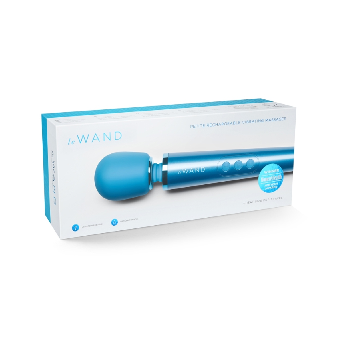 Le Wand Le Wand Petite Rechargeable Massager Blue Sensual Secret Boutique