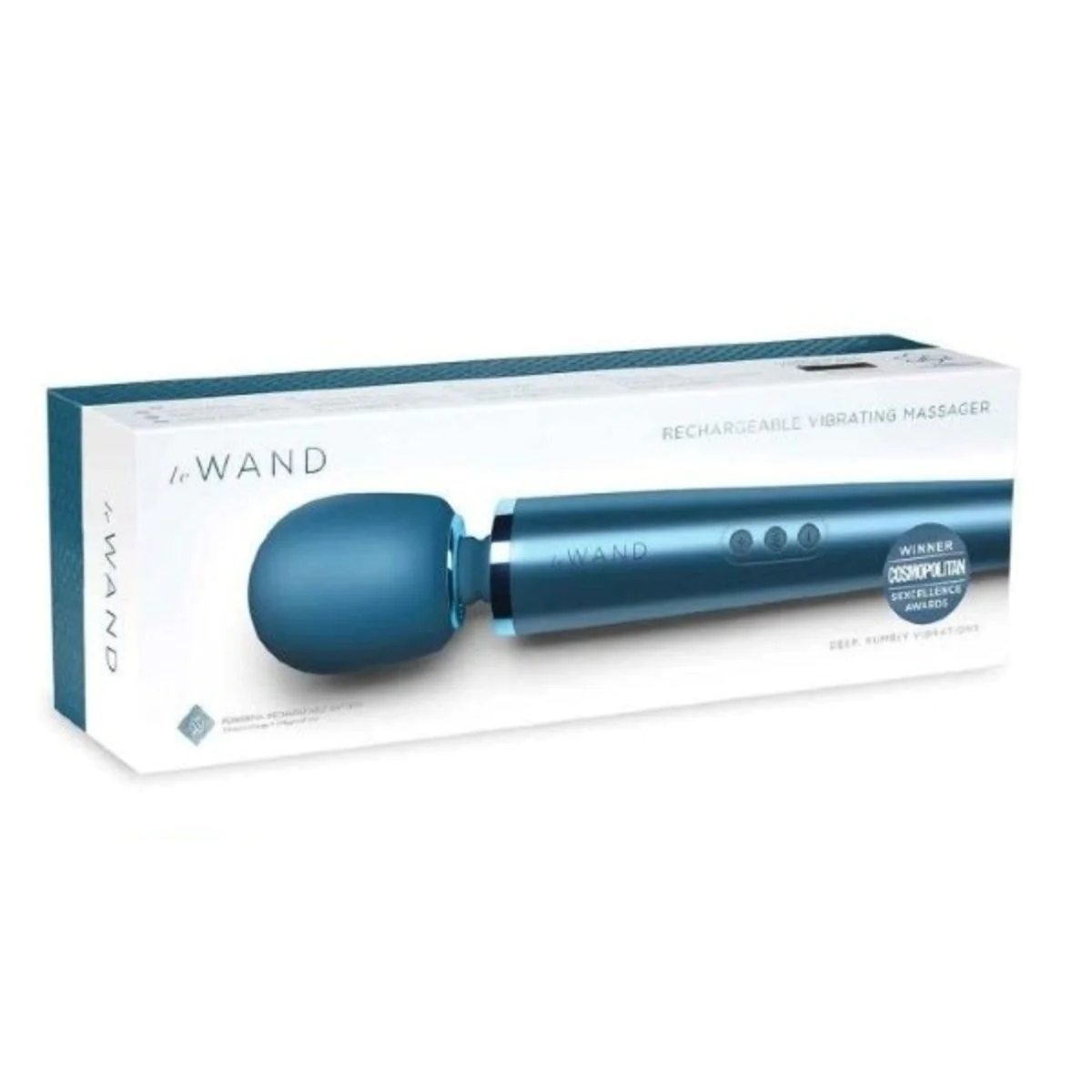 Le Wand Rechargeable Vibrating Massager Pacific Blue Sensual Secret Boutique