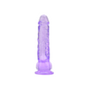 Loving Joy 8 Inch Dildo with Balls Purple Sensual Secret Boutique