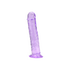 Loving Joy 7.5 Inch Suction Cup Dildo Purple Sensual Secret Boutique