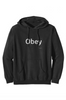 Organic/Recycled Pullover Hooded Sweatshirt - Obey | Sustainable and Stylish Sensual Secret Boutique