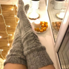 Winter Socks Over The Knee Lengthened Long Tube Knitted Pile Socks Sensual Secret Boutique