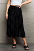 Ninexis Accordion Pleated Flowy Midi Skirt - Elegant and Stylish Sensual Secret Boutique