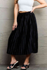 Ninexis Accordion Pleated Flowy Midi Skirt - Elegant and Stylish Sensual Secret Boutique