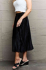 Ninexis Accordion Pleated Flowy Midi Skirt - Elegant and Stylish Sensual Secret Boutique