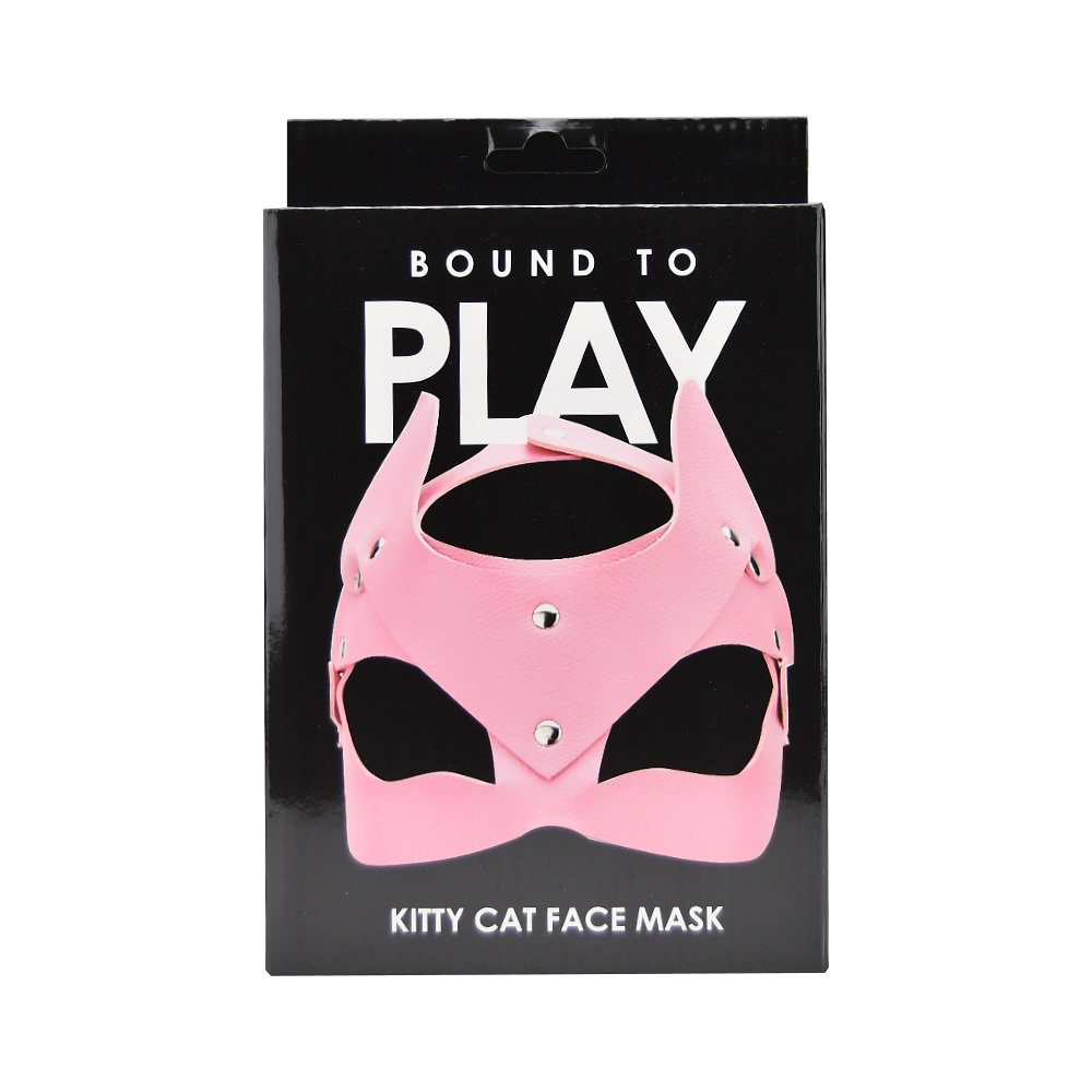 Bound to Play Kitty Cat Face Mask Pink Sensual Secret Boutique