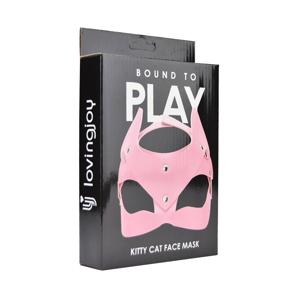 Bound to Play Kitty Cat Face Mask Pink Sensual Secret Boutique