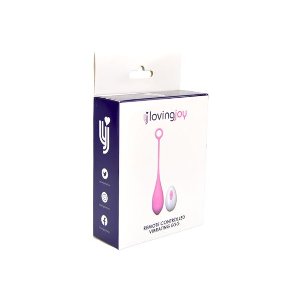 Loving Joy Remote Controlled Vibrating Egg Sensual Secret Boutique