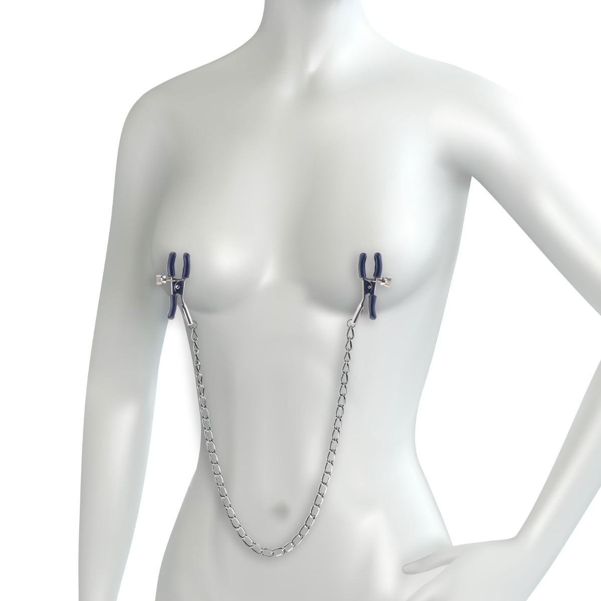 Me You Us Squeeze N Please Nipple Chain Silver Sensual Secret Boutique