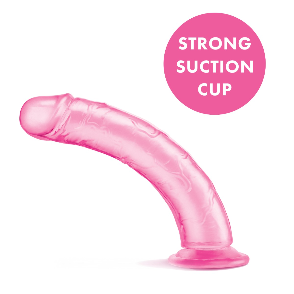 Me You Us Ultra Cock Pink Jelly Dong (8.5)" Sensual Secret Boutique