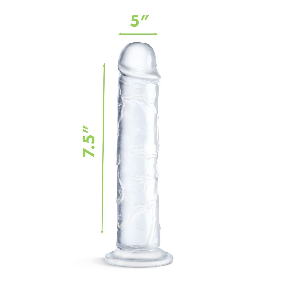 Me You Us Ultra Cock Clear Jelly Dong (7.5)" Sensual Secret Boutique