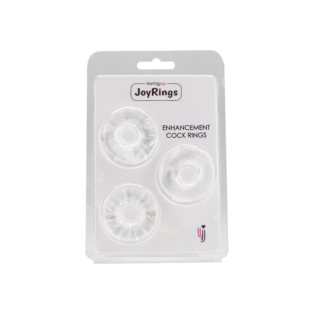 JoyRings Enhancement Cock Ring Set (3 Pack) Sensual Secret Boutique