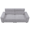 87*34.2'' 2-3 Seater Sectional Sofa Couch with Multi-Angle Adjustable Headrest Sensual Secret Boutique