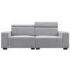 87*34.2'' 2-3 Seater Sectional Sofa Couch with Multi-Angle Adjustable Headrest Sensual Secret Boutique