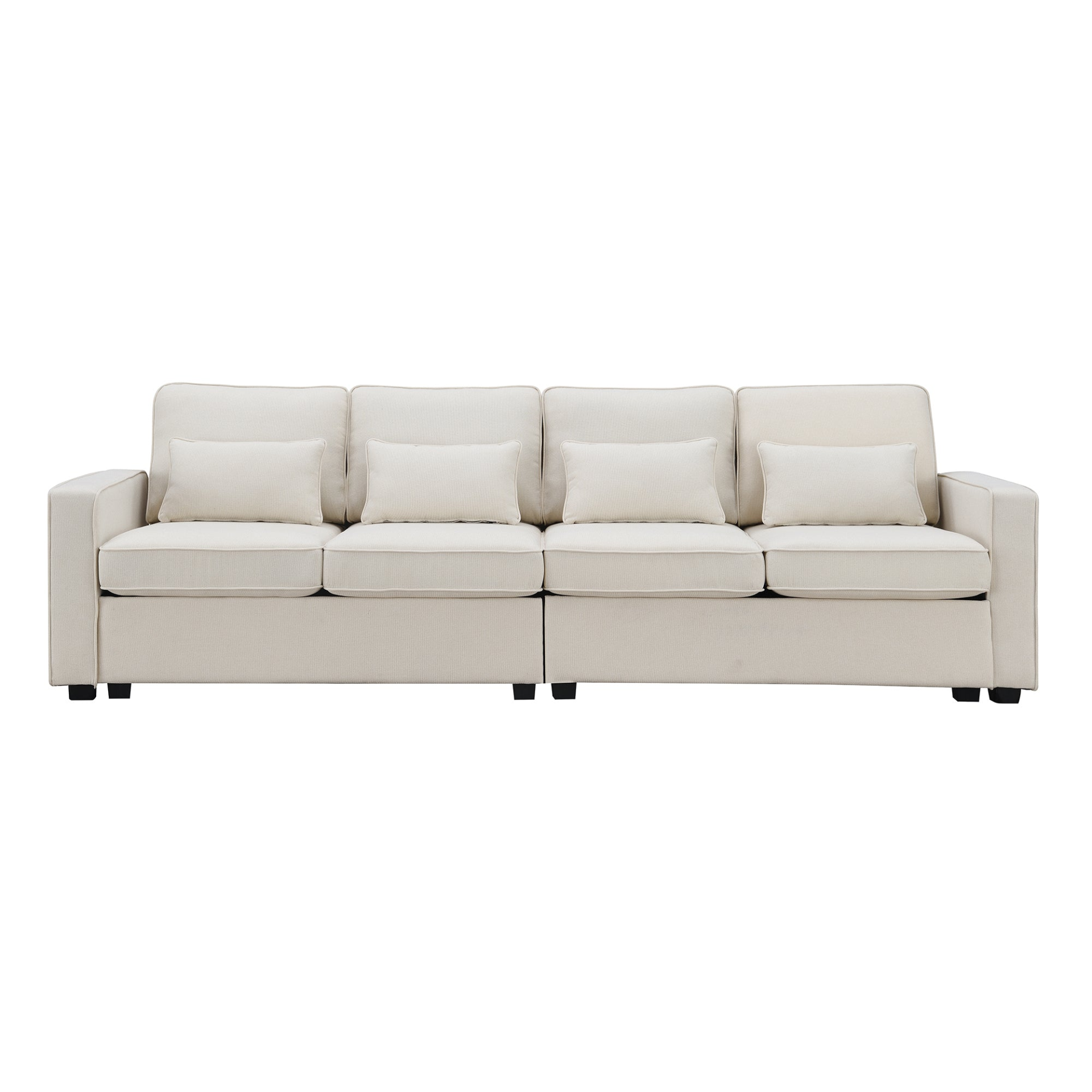 Upgrade Your Living Space with the 104" Modern Linen Fabric Sofa Sensual Secret Boutique