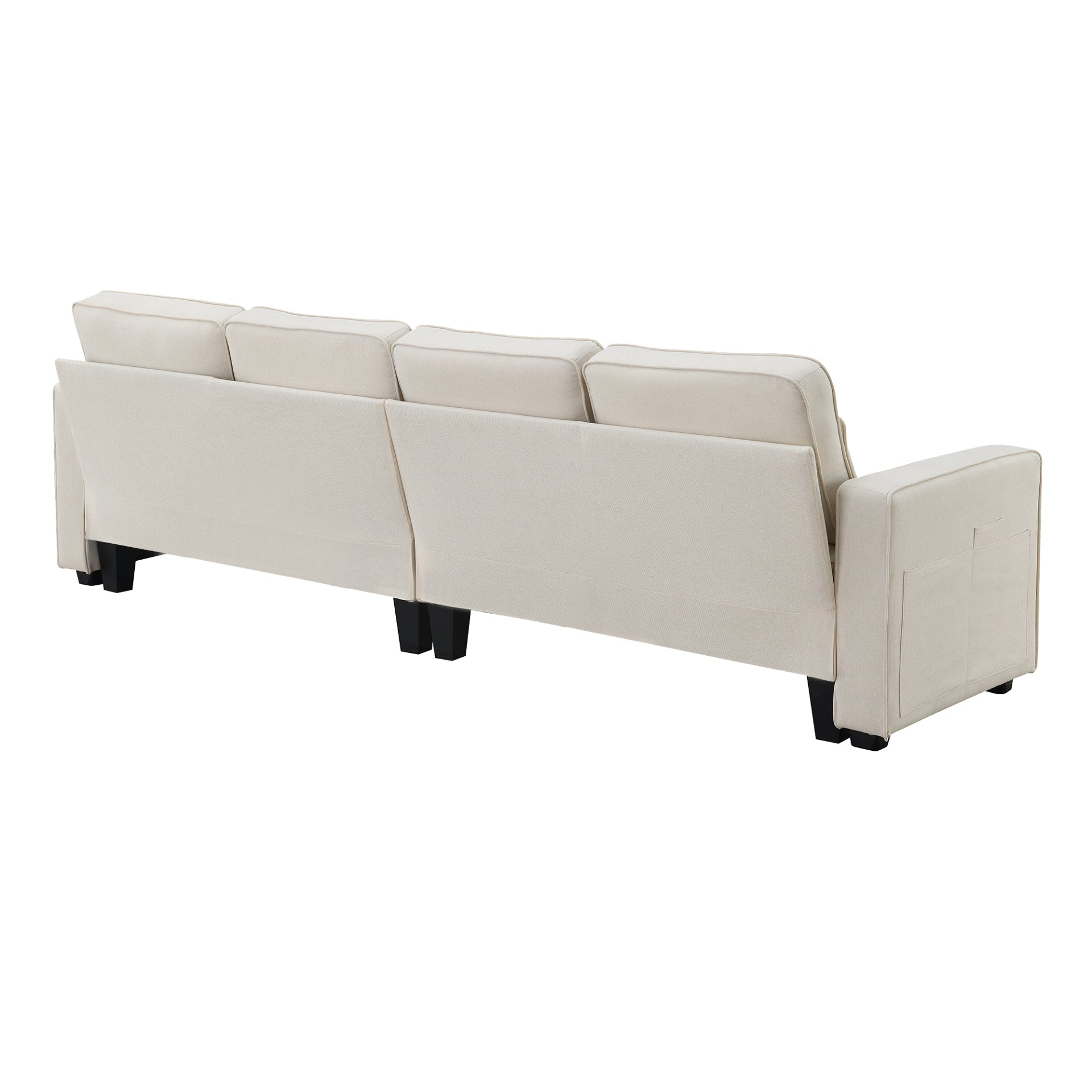 Upgrade Your Living Space with the 104" Modern Linen Fabric Sofa Sensual Secret Boutique