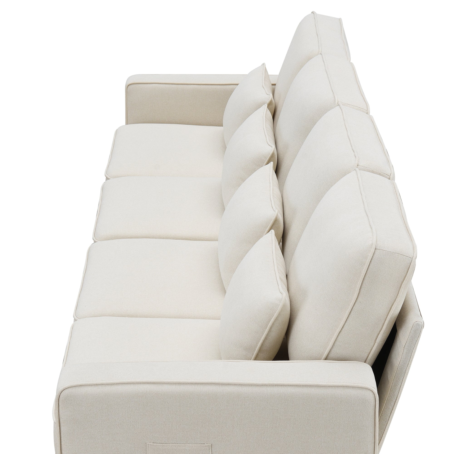 Upgrade Your Living Space with the 104" Modern Linen Fabric Sofa Sensual Secret Boutique