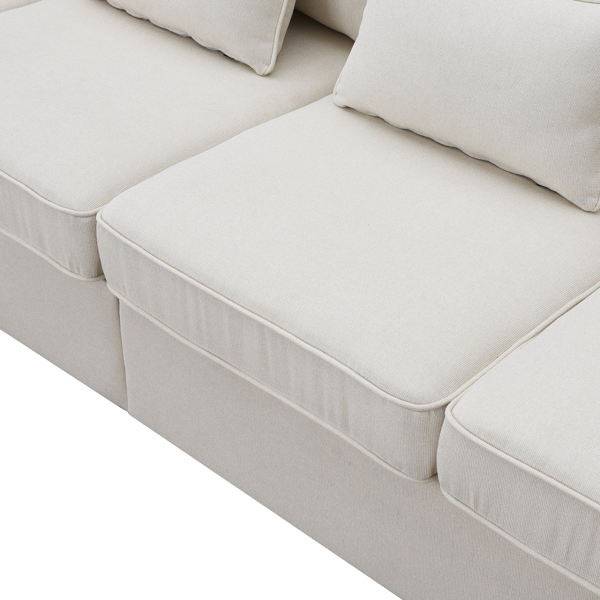 Upgrade Your Living Space with the 104" Modern Linen Fabric Sofa Sensual Secret Boutique